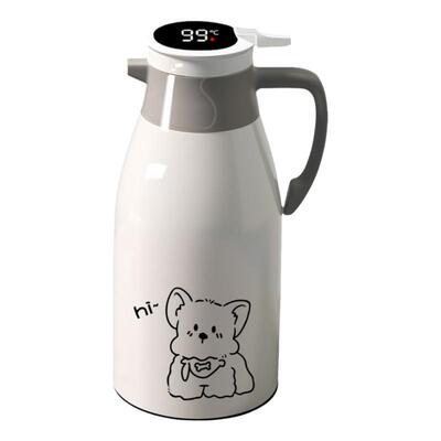 大容量保温壶玻璃内胆智能显温