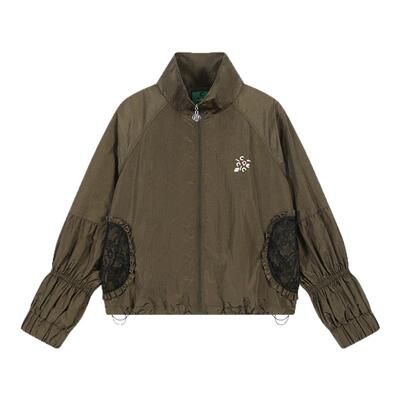 innplanet运动拉链立领夹克外套