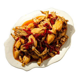 楚禧辣卤牛蛙250g香辣熟食开袋即食麻辣网红美食辣的跳大厨私房菜