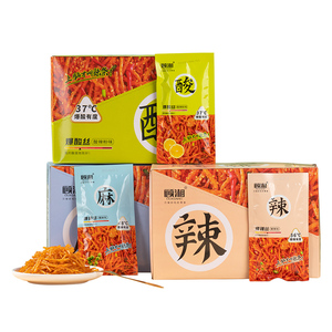 顾湘元宇宙辣条零食小包装零食儿时怀旧酱味丝麻辣味面筋办公零食