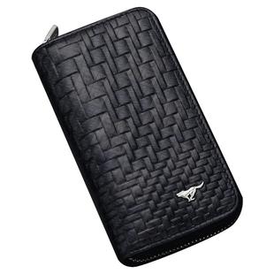 七匹狼男士钥匙包真皮大容量小巧多功能收纳包套门锁拉链汽车通用