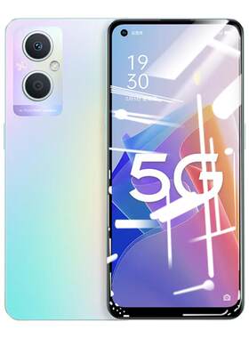 适用OPPOA96钢化膜oppoA97手机膜a96全屏覆盖5G抗蓝光opopA95全包边屏幕高清玻璃防摔爆防指纹保护贴膜PFUM10