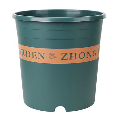加厚新款三代加仑盆轻奢高级感树脂月季透气控根大号塑料花盆家用