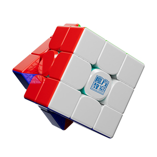 魔域文化rs3mv5魔方三阶磁力磁悬浮球轴UV面益智顺滑比赛儿童玩具