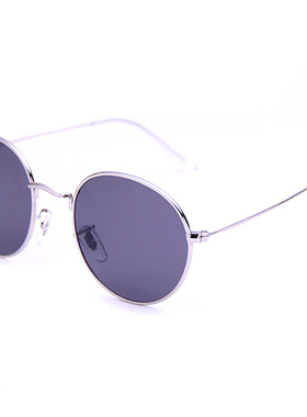 原宿金丝边圆框网红款太阳眼镜