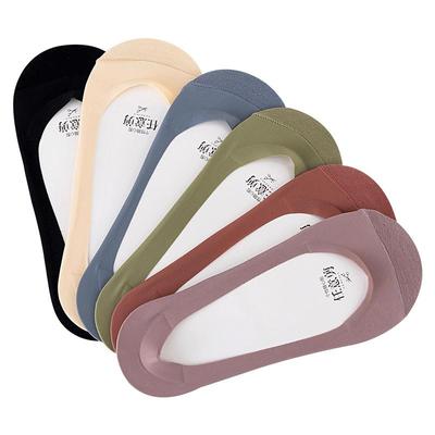 女浅口棉袜底硅胶防滑隐形袜短袜新款船袜任意剪薄款透气夏天防脱