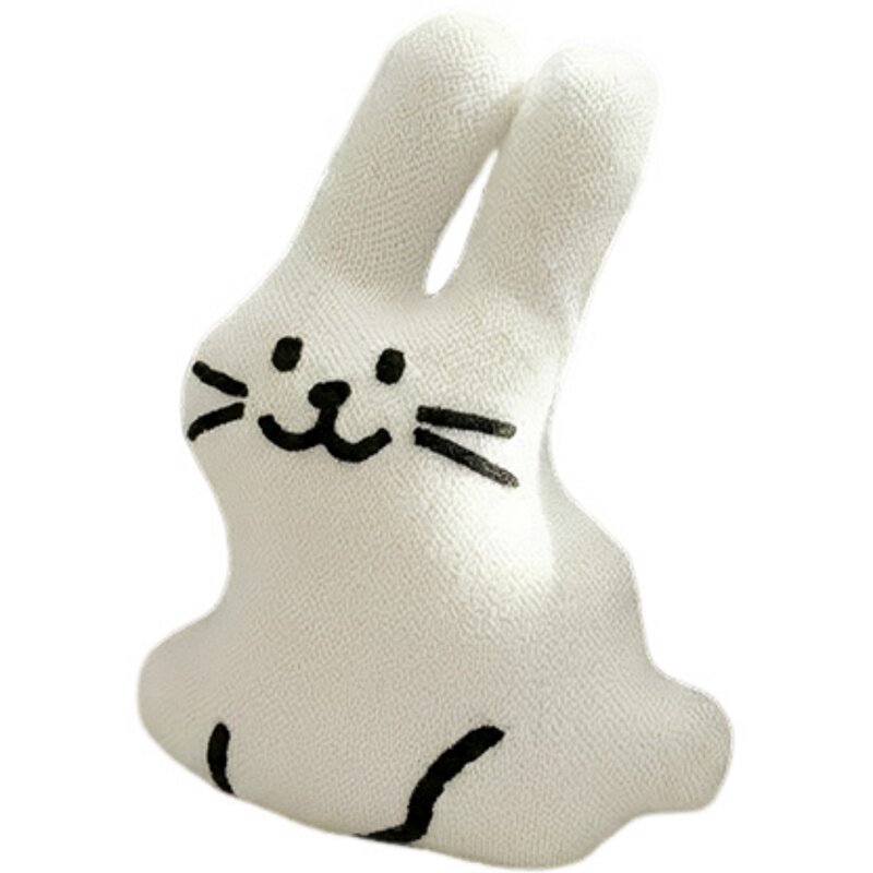 可爱小猫小狗兔子异形抱枕软装