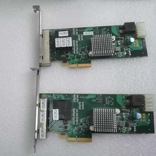 溢价-凌华PCIe-CZ4四口千兆网卡，支持POE，带4pin供
