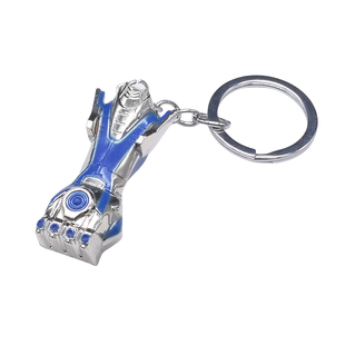 吃鸡新传世武器机械拳套破风合金武器模型手办钥匙扣书包挂件玩具