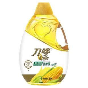刀唛Knife零反式脂肪玉米油5.29L瓶装烘焙蛋糕专用家用食用植物油