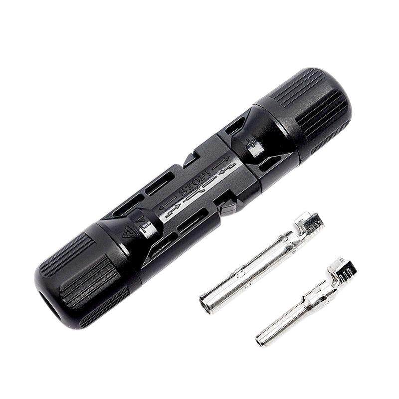 MC4光伏公母插头mc4连接器防水IP67太阳能组件光伏板连接器连接头