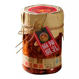 包邮四川夹江豆腐乳500g瓶装麻辣味 无油 霉豆腐麻辣味川味腐乳