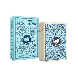 进口正版青鸟雷诺曼蓝鸟利诺曼Blue Bird Lenormand有纸质说明书