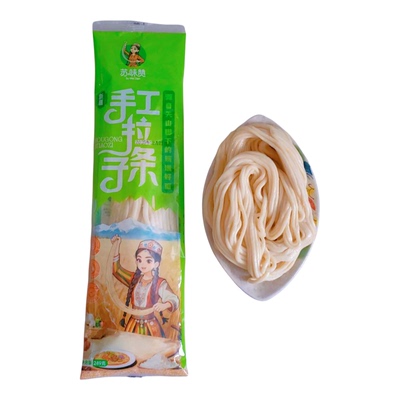 新疆传统手工冰鲜拉条子拌面