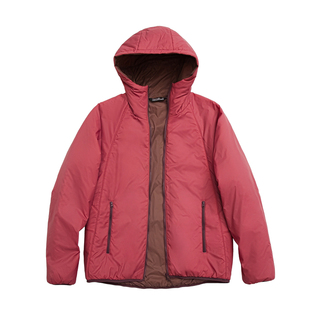 探刻TANKE秋冬撞色连帽棉服男女款30%绵羊毛填充防风保暖棉衣外套