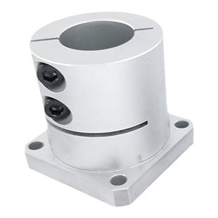 导向轴支座开口型法兰轴承座STHWRB光轴固定支撑座GBJ系列轴支座