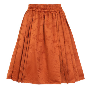 小O宝Okids童装 宝宝过年拜年服女棉服2025提花婴儿中式喜庆套装