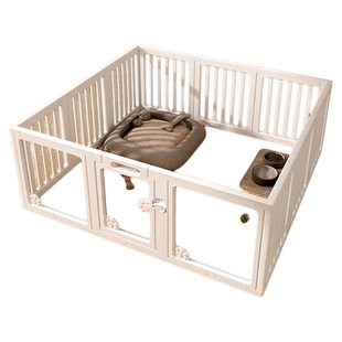 狗狗围栏狗笼子狗窝豪华别墅宠物室内栅栏中型小型犬一室一厅一卫