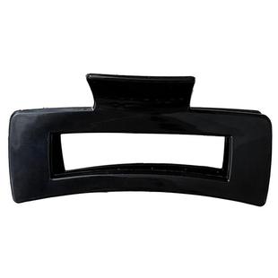 硅胶发量少半扎头发抓夹发夹子头饰发卡子女鲨鱼夹后脑勺中号软的