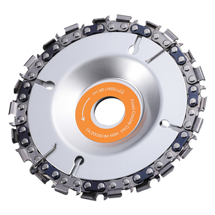 4寸100mm型角磨机链条锯片木工锯片链条锯盘链条切割片磨光机锯盘