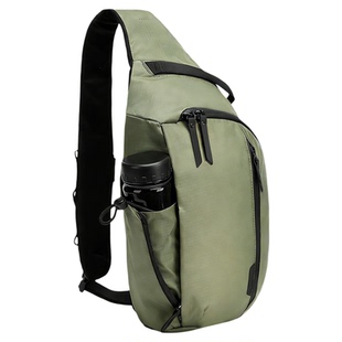 男士斜挎包户外骑行包机能风背包日常通勤包多功能男包单肩包男款