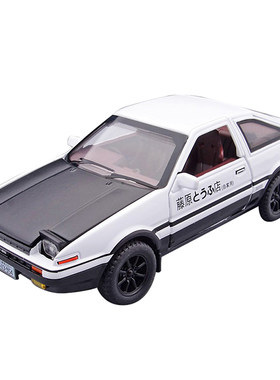 AE86合金车模1/32/24头文字D场景