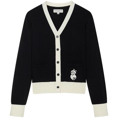 teenieweenie毛针织开衫