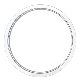 电磁炉锅圈支架圆方型嵌入式盖子补洞火锅桌圈固定圈包邮不锈钢圈