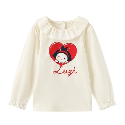 阿路和如秋季新款女童t恤