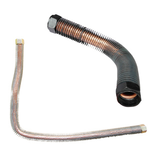 热卖奥突斯空压机配件镀铜高压管单缸气泵头连接管气压开关出气管