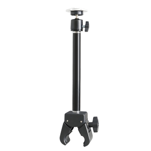 免打孔监控摄像头支架云台调节小米TP萤石乔安360窗帘杆架子通用