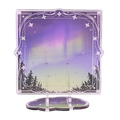 现货昼与夜原创杯垫徽章谷美立牌