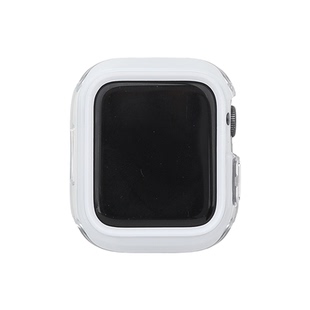 适用于applewatch11代苹果s9手表46MM纯色边框保护壳iwatchs8手表配件se女生新款抗震防摔7秋壳多巴胺表壳
