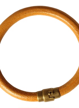 日本高桥一生之环真牛皮耐磨手环