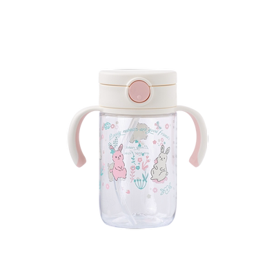 Richell利其尔星彩吸管直饮杯学饮杯宝宝幼儿园上学喝水儿童水杯