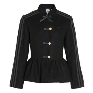 贺聪同款新年款新中式花苞运动外套女秋冬adidas阿迪达斯三叶草