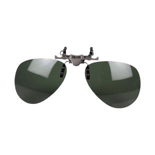 飞行员式近视镜夹片男士开车偏光太阳镜片挂镜可上翻眼镜蛤蟆墨镜