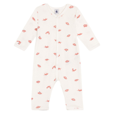 Petitbateau秋冬连体衣婴幼儿