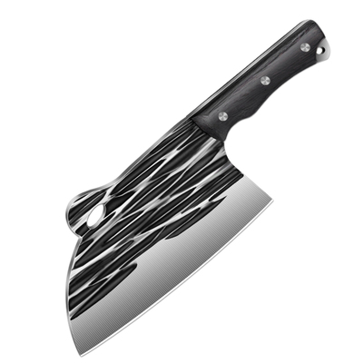 鹅头斩切刀不锈钢菜刀手工锻造厨师刀家用切菜刀砍骨切菜厨房刀具