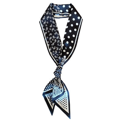 丝巾腰带女字母新丝缎百搭高级感