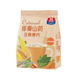 麦丹郎排骨山药果蔬咸味燕麦片七谷每日粗粮营养冲饮冲调袋/600克