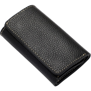 多功能真皮钥匙包男士收纳小巧迷你女男式钱包卡包二合一男款牛皮