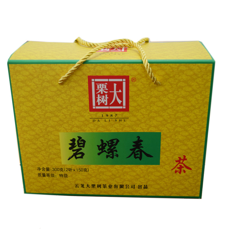 云龙大栗树碧螺春绿茶礼盒装