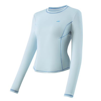 天使季节瑜伽服长袖女网球服女2026新款速干运动健身上衣羽毛球服