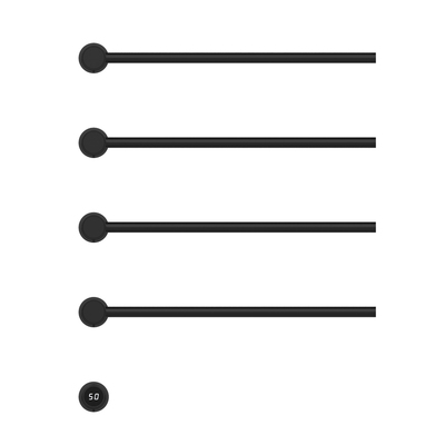 德国艾利秀碳纤维电热毛巾架