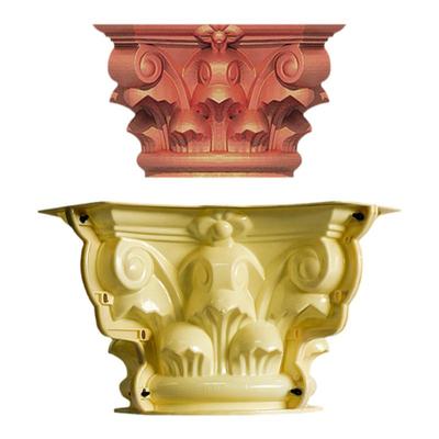 罗马柱柱头模具大门柱头盖帽模具