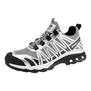 JEEPSPIRIT吉普鞋子男鞋2025新款老爹鞋男潮流休闲户外运动登山鞋