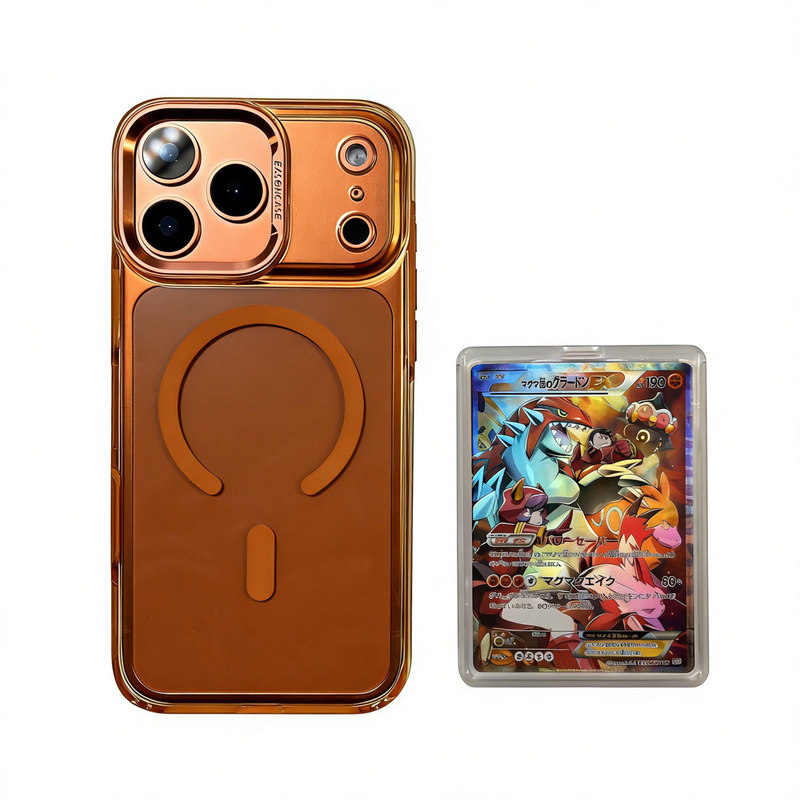 磁吸卡套手机壳适用于苹果iPhone17promax手机壳17pro 16promax 15pm宝可梦卡套 帕尼尼