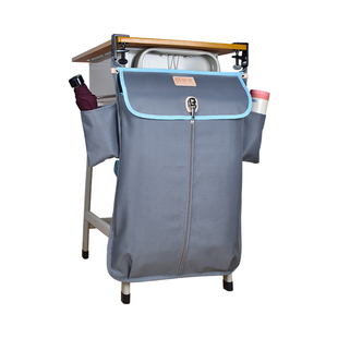 课桌收纳袋挂袋防尘初中生侧挂书袋高中学生课桌侧边书桌边挂书袋