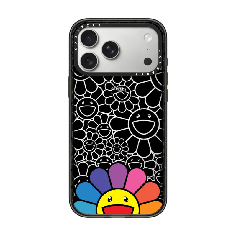 CXXXXXXY联名村上隆太阳花手机壳适用iphone苹果17promax手机壳16pro个性15promax保护套14